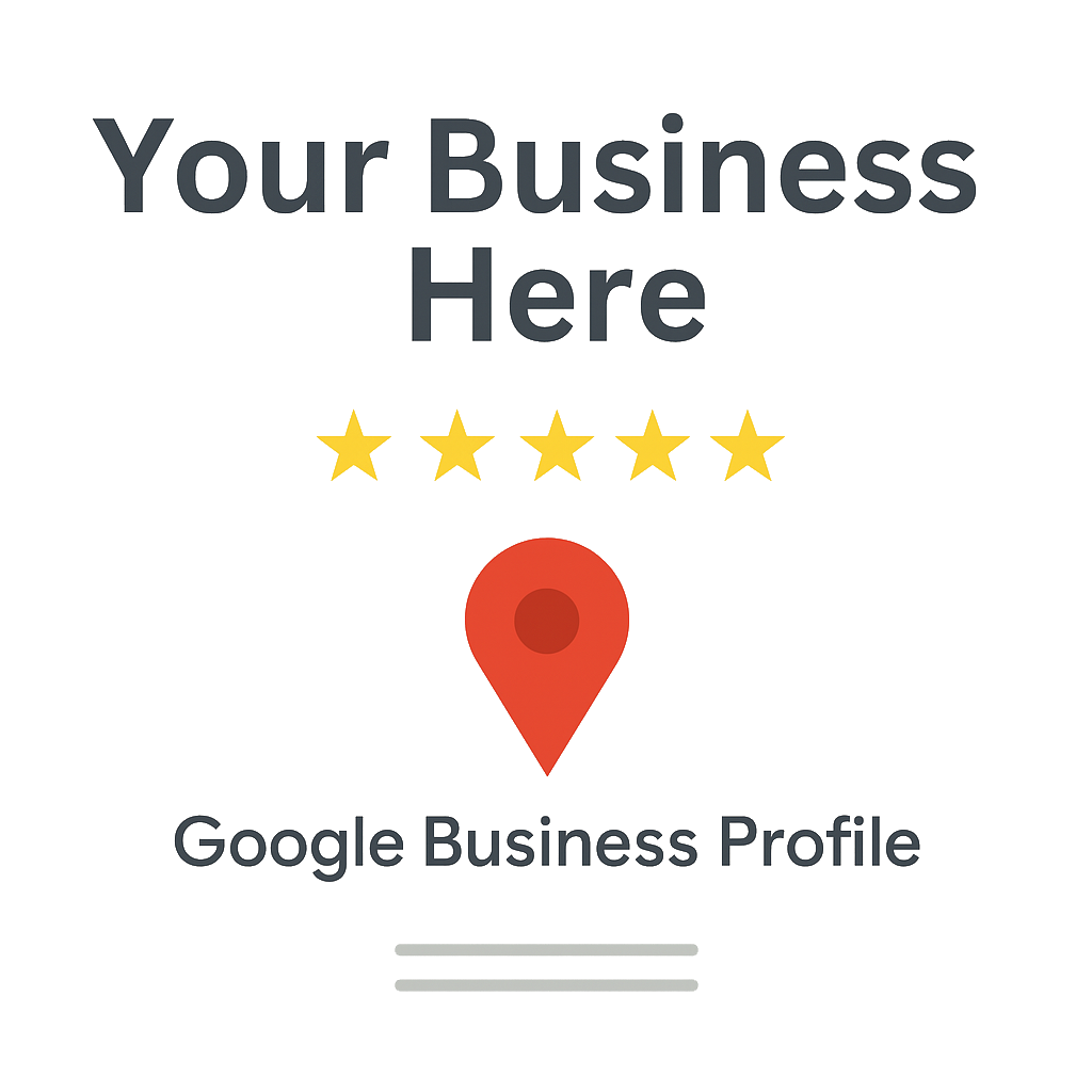 Local Business Profile Pros hero graphic showing Google Business Profile optimization services